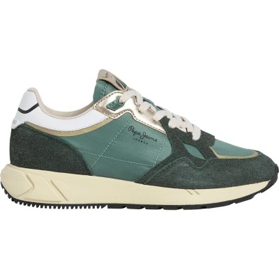 маратонки,дамски,маратонки,pepe,jeans,marlon,metal,trainers,sage,green,(green)