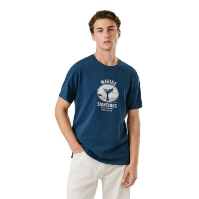 тениска,мъжки,тениски,дамски,тениски,pepe,jeans,marlon,short,sleeve,t,shirt,blue,(dulwich,blue)