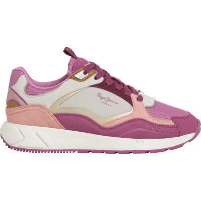 маратонки,дамски,маратонки,pepe,jeans,marlon,sports,trainers,slate,rose,pink