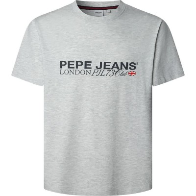 тениска,мъжки,тениски,pepe,jeans,matthew,short,sleeve,t,shirt,grey,(light,grey,marl)