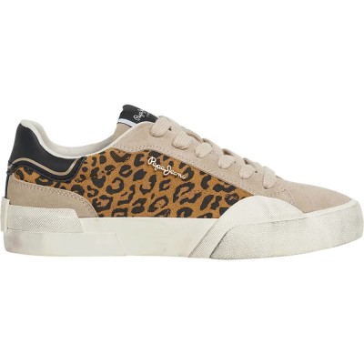 маратонки,дамски,маратонки,pepe,jeans,milan,fierce,trainers,sand,beige