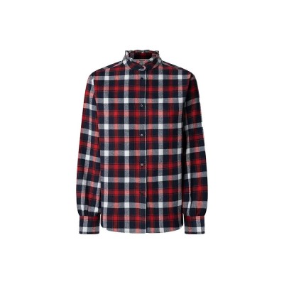 риза,с,дълъг,ръкав,дамски,блузи,дамски,ризи,pepe,jeans,miya,long,sleeve,shirt,red,(royal,red)