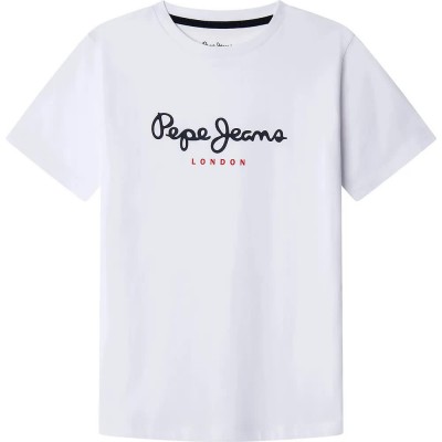тениска,детски,тениски,pepe,jeans,new,art,short,sleeve,t,shirt,white