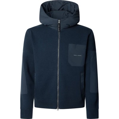 блуза,мъжки,пуловери,дамски,пуловери,pepe,jeans,pierce,hoodie,sweater,blue,(dulwich,blue)