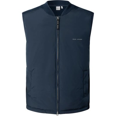 потник,мъжки,пуловери,pepe,jeans,pierce,knitted,vest,blue,(dulwich,blue)