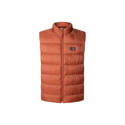 потник,мъжки,потници,pepe,jeans,puffer,vest,orange,(brick,red)