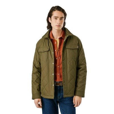 яке,мъжки,якета,pepe,jeans,quilted,workshirt,jacket,green,(dark,khaki,green)
