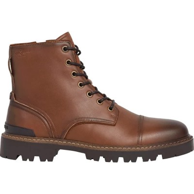 мъжки,боти,pepe,jeans,ryan,brit,booties,cognac,brown