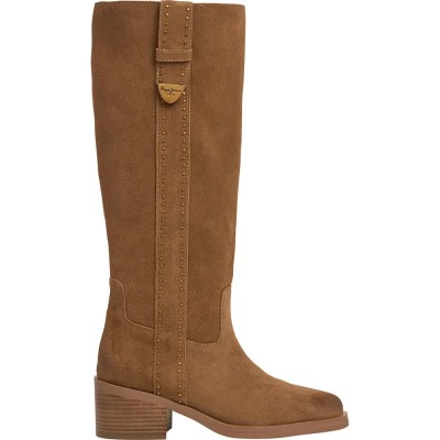 обувки,дамски,боти,pepe,jeans,sandy,studs,heel,boots,brown,(camel,beige)