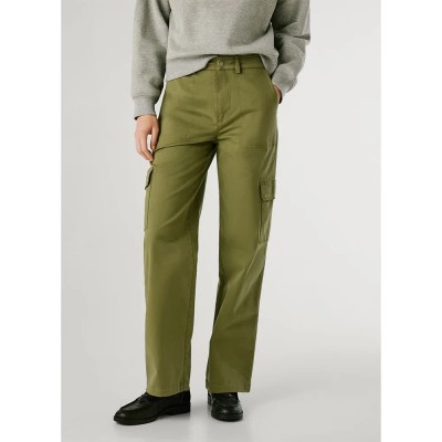 панталони,мъжки,панталони,дамски,панталони,pepe,jeans,tini,cargo,pants,green,(khaki,green)