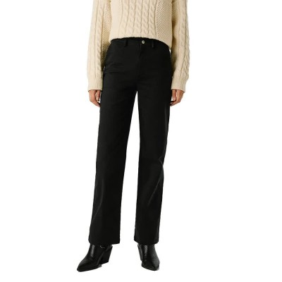 панталони,дамски,панталони,pepe,jeans,tini,pants,black