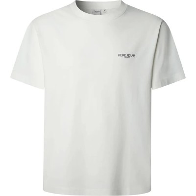 тениска,мъжки,тениски,pepe,jeans,todd,short,sleeve,t,shirt,off,white,(white)