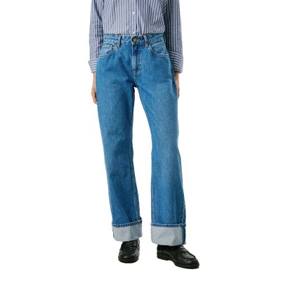 дамски,панталони,pepe,jeans,turn,up,loose,st,low,waist,jeans,blue,(denim)
