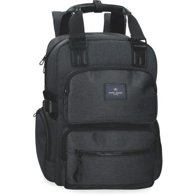 раница,раници,pepe,jeans,whitton,backpack,black,(black)