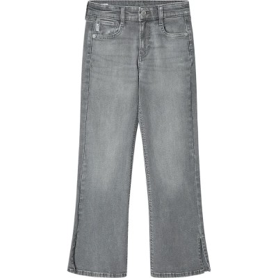 детски,панталони,pepe,jeans,willa,high,waist,flared,slim,fit,high,waist,jeans,denim,8fa,(grey)