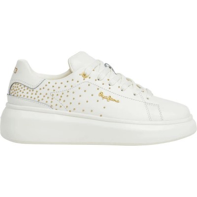маратонки,дамски,маратонки,pepe,jeans,yara,sweet,trainers,factory,white,(white)
