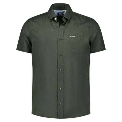 риза,с,къс,ръкав,мъжки,ризи,nza,new,zealand,clayton,25cn506s,short,sleeve,shirt,forest,green,(green)