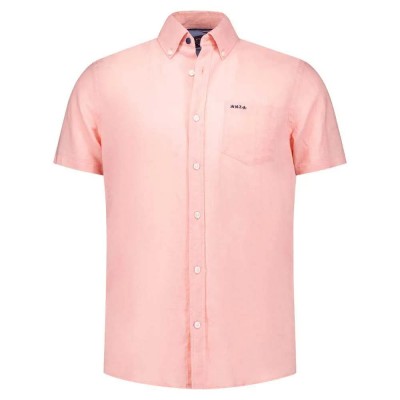 риза,с,къс,ръкав,мъжки,ризи,nza,new,zealand,clayton,25cn506s,short,sleeve,shirt,pastel,pink,(pink)