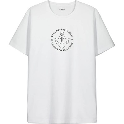 тениска,мъжки,тениски,makia,hook,short,sleeve,t,shirt,white