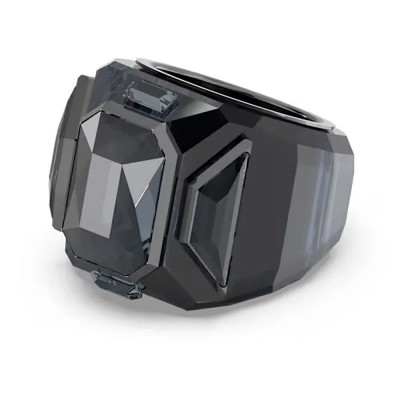 бижутерия,swarovski,5630325,ring,black,(black)