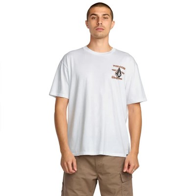 тениска,мъжки,тениски,volcom,enamel,short,sleeve,t,shirt,white