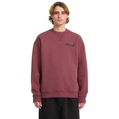 блуза,мъжки,пуловери,volcom,fa,daniel,shepard,sweatshirt,red,(merlot)