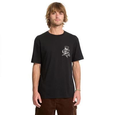 тениска,мъжки,тениски,volcom,harry,basic,short,sleeve,t,shirt,black