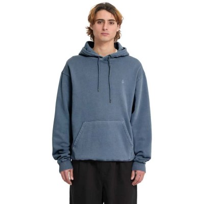 суичър,мъжки,пуловери,volcom,single,stone,pw,hoodie,blue,wash