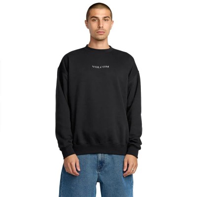 поларена,блуза,мъжки,пуловери,volcom,stone,fleece,sweatshirt,black