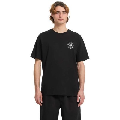 тениска,мъжки,тениски,volcom,sunshiner,short,sleeve,t,shirt,black,(black)
