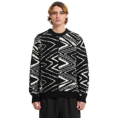 блуза,мъжки,пуловери,volcom,zagner,sweatshirt,black,(black)