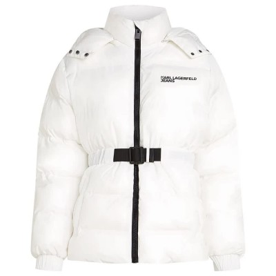 яке,дамски,якета,и,палта,karl,lagerfeld,a3w15023,padded,jacket,white