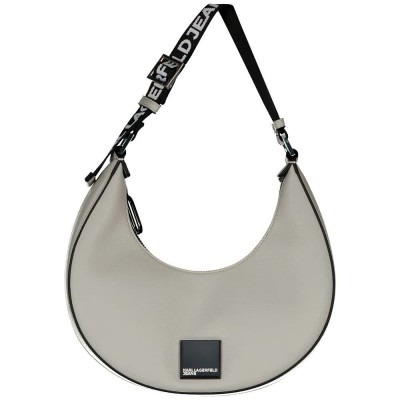 чанта,за,през,рамо,всички,чанти,karl,lagerfeld,box,logo,halfmoon,shoulder,bag,beige,(moonstruck)
