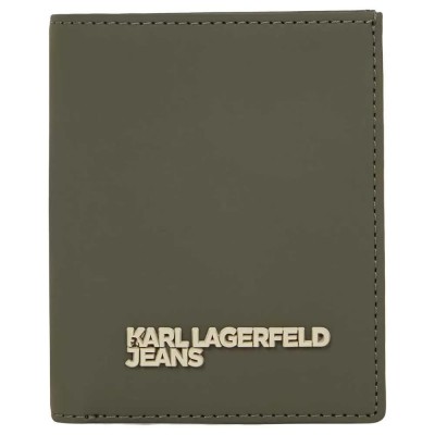 портфейли,и,портмонета,karl,lagerfeld,coated,wallet,forest,night,(green)