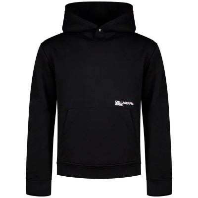 суичър,мъжки,пуловери,karl,lagerfeld,eclipse,regular,fit,hoodie,black