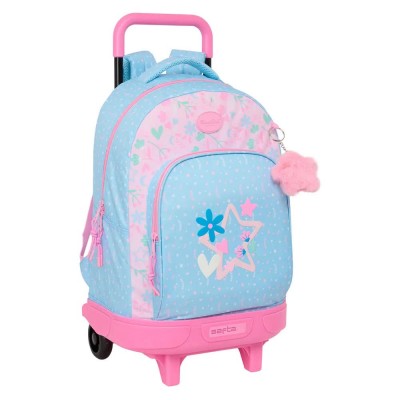 раница,раници,safta,blackfit8,smile,wheeled,backpack,45,cm,black,(blue)