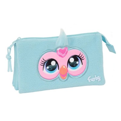 канцеларски,принадлежности,safta,furby,triple,pencil,case,multicolor,(blue)