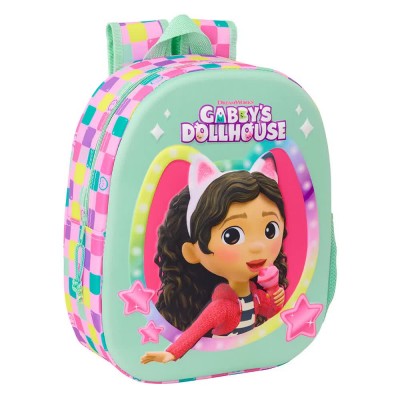 раница,раници,safta,622573890,gabby´s,dollhouse,8.64l,32x43x14,cm,backpack,multicolor,(green)