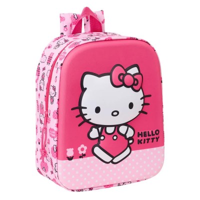 раница,раници,safta,622570011,hello,kitty,3d,mini,6l,32x43x14,cm,backpack,multicolor,(pink)