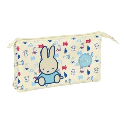 канцеларски,принадлежности,safta,miffy,buddy,triple,pencil,case,beige,(multicolor)