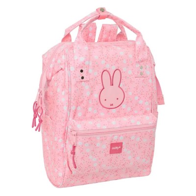 раница,раници,safta,642520838,miffy,flowers,13´´,17l,32x43x14,cm,backpack,multicolor,(pink)