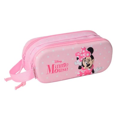 канцеларски,принадлежности,safta,minnie,mouse,3d,pencil,case,pink,(multicolor)