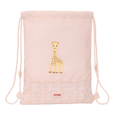 спортна,чанта,спортни,сакове,и,чанти,safta,sophie,la,girafe,joy,gymsack,multicolor,(pink)
