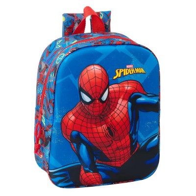 раница,раници,safta,622565011,spider,man,3d,mini,6l,32x43x14,cm,backpack,blue,(multicolor)