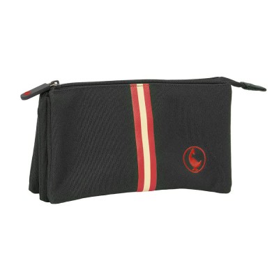 канцеларски,принадлежности,safta,the,goose,basics,triple,pencil,case,black