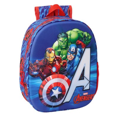 раница,раници,safta,622567890,avengers,3d,8.64l,32x43x14,cm,backpack,multicolor,(blue)
