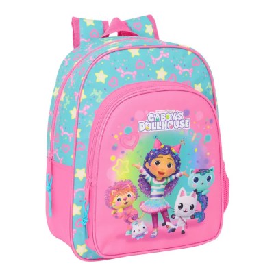 раница,раници,safta,612527185,gabby´s,dollhouse,confetti,10l,32x43x14,cm,backpack,multicolor,(blue,pink)