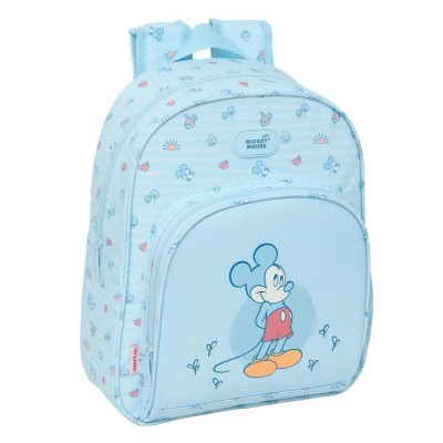 бебешка,раница,раници,safta,622525609,mickey,mouse,baby,9.50l,32x43x14,cm,backpack,multicolor,(blue)