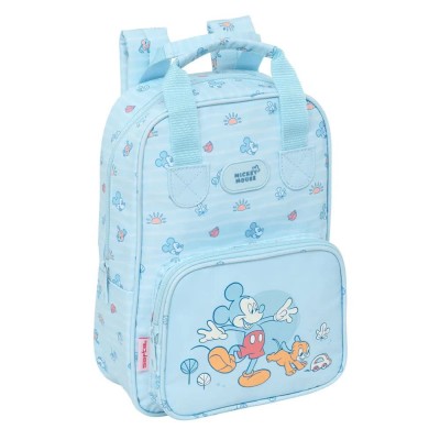 бебешка,раница,раници,safta,622525765,mickey,mouse,baby,4.5l,32x43x14,cm,backpack,multicolor,(blue)