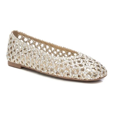 обувки,дамски,обувки,xti,14394001,ballet,pumps,silver,(gold)